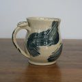 Handmade Makers Mark glaze large mug, thrown stoneware pottery by Emma Kathryn Pottery