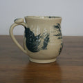 Handmade Makers Mark glaze large mug, thrown stoneware pottery by Emma Kathryn Pottery