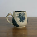 Handmade Makers Mark glaze small mug, thrown stoneware pottery by Emma Kathryn Pottery