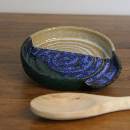 Spoon Rest — Cornflower, piece SR3