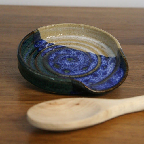 Spoon Rest — Cornflower, piece SR4