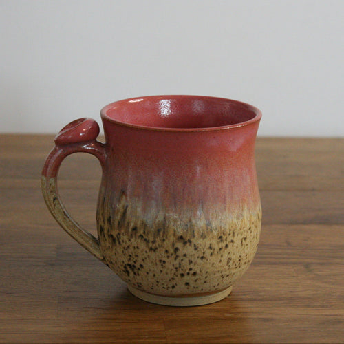 Large Mug — Pink Peony, piece LM31