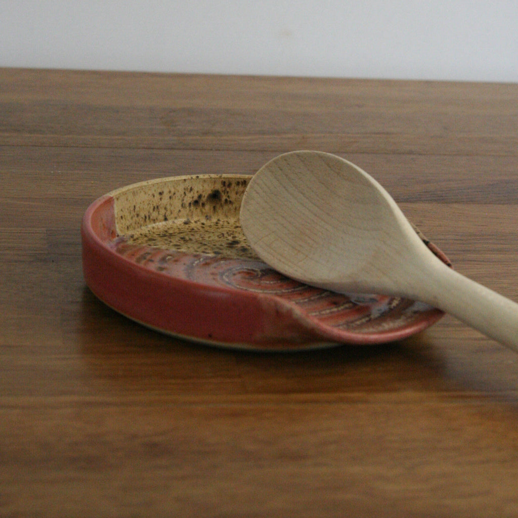 Spoon Rest — Pink Peony