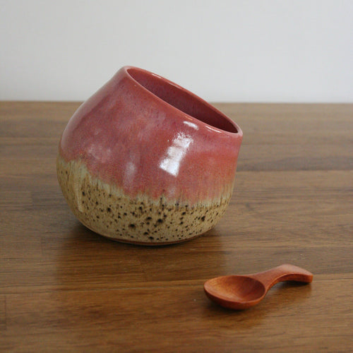 Salt Pig — Pink Peony, piece SP31