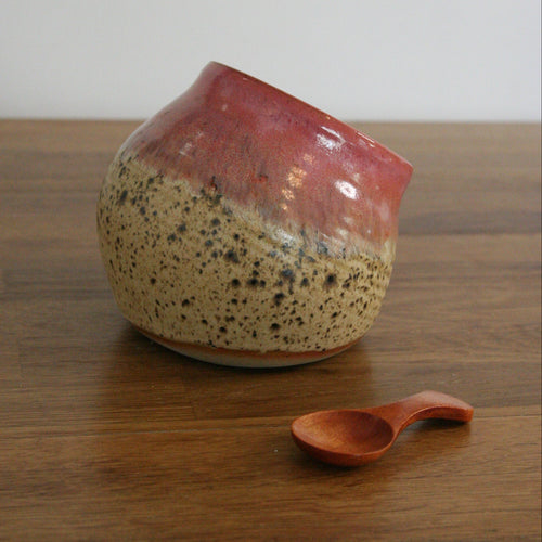 Salt Pig — Pink Peony, piece SP32