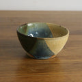 Handmade Rocky Hillside glaze dip bowl, thrown stoneware pottery by Emma Kathryn Pottery