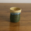 Handmade Rocky Hillside glaze espresso cup, thrown stoneware pottery by Emma Kathryn Pottery