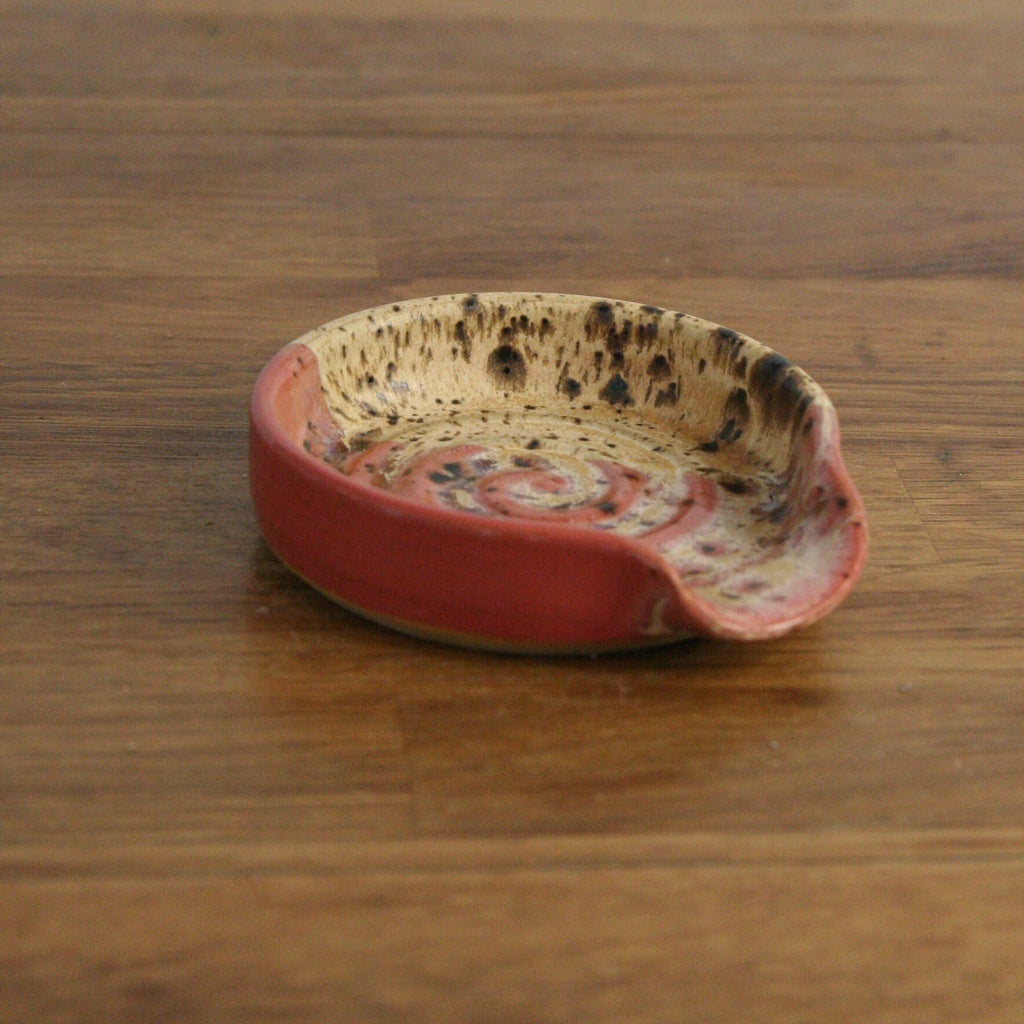 Teaspoon Rest — Pink Peony