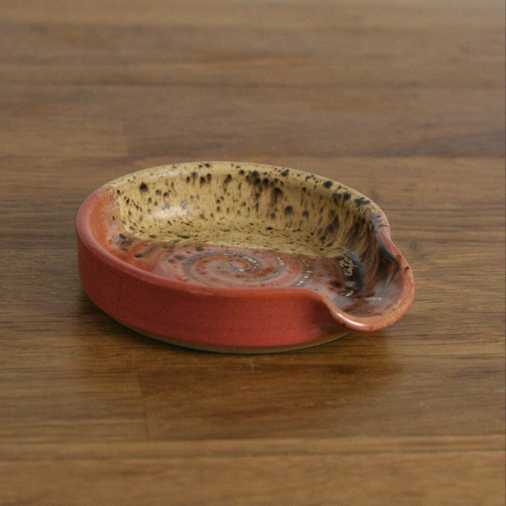 Teaspoon Rest — Pink Peony