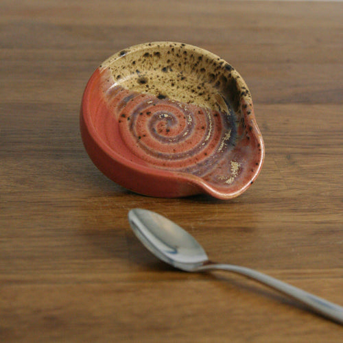 Teaspoon Rest — Pink Peony, piece TSP34