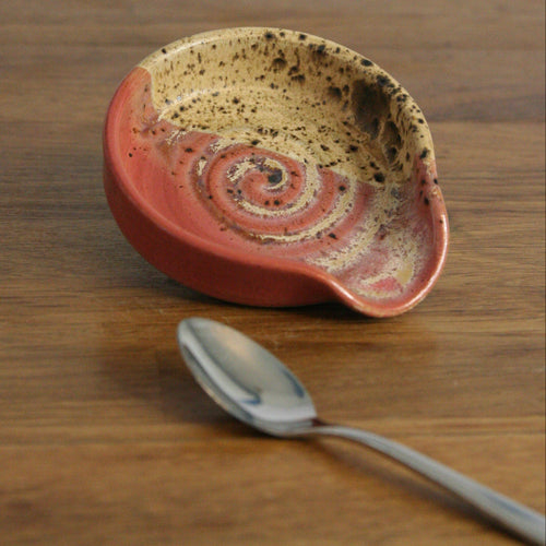 Teaspoon Rest — Pink Peony, piece TSP35